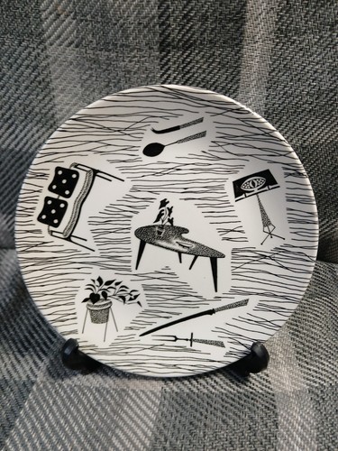 Vintage ridgway black white - ,