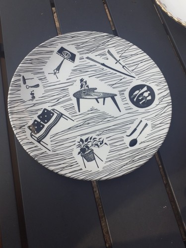 Homemaker plate ridgway - 8",
